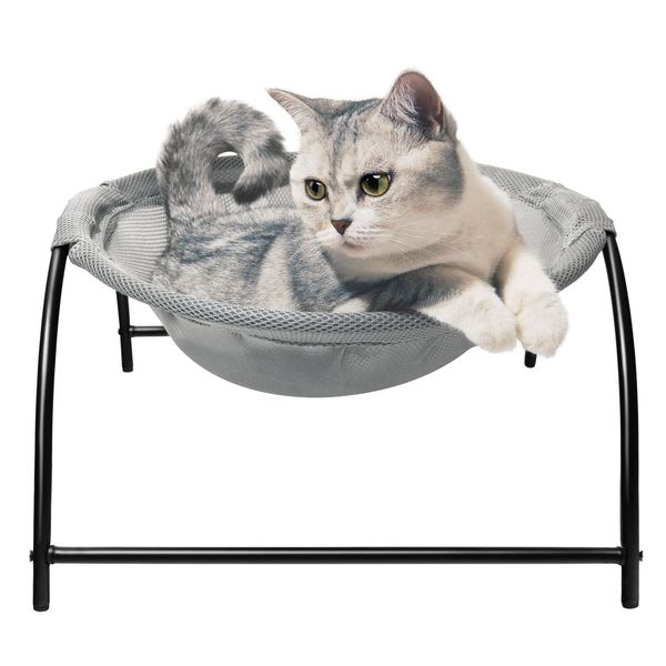 Cat Hammock Bed Raised Cat Bed Dog Hammock Bed Pet Hammock for Sleeping or En...