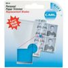 CARL BRANDS Carl Personal Paper Trimmer Replacement Blades 4/Pkg-Straight; Fo...