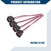 Hihaha Fuel Injector Connector Cable Plug Clips for EV6 for EV14 /4pcs