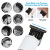 BESTBOMG Hair Clippers & Trimmer Ceramic T-Blade Cordless Haircut Sets Rechargeable 2000mAh/1200mAh with 10 Guide Combs & for Men/Father/Husband/Boyfriend