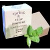 12 Pack SPRING & VINE Tea Tree & Mint Shampoo Bar:vegan,soothing w Essential Oil