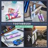 UnicomT 8 PCs Travel Toothbrush Case with Drainage Holes – Portable, Breathable Plastic Toothbrush Holders Travel– Ideal for Camping, Trips & Daily Use – Assorted Colors