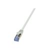LogiLink CQ4102S Patchkabel Kat.7 600MHz S/FTP in grau 15 m