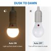 DEWENWILS 4pcs Automatic On/Off Photocell Sensor A19 E26 Porch Light Bulb