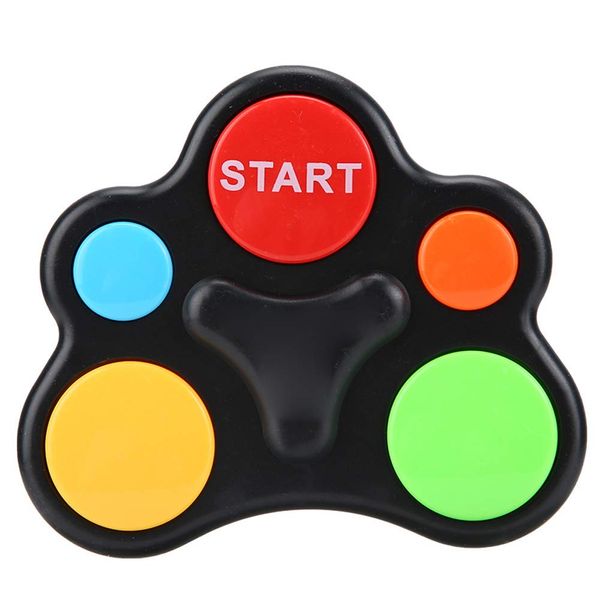 Tnfeeon Gedächtnistrainingsspiel, Kinder Elektronisches Gedächtnisspiel Plastik Interaktion Intelligente Musik Licht Pädagogisches Denkaufgabe Gedächtnisspiel für