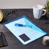 A4 Plastic Document Wallets Assorted Colours Files Folders Press Stud - Pack 25