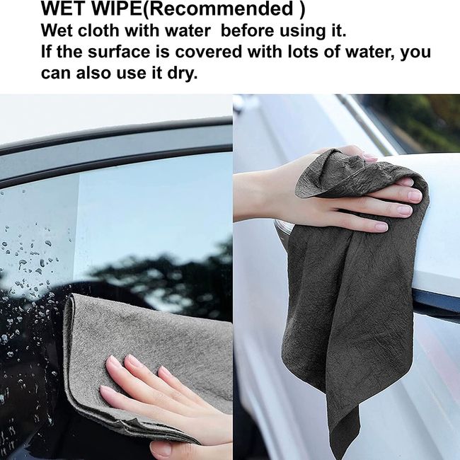 Thickened Magic Cleaning Glass Cloth Streak Free Reusable Microfiber Cleaning  Cloth All-Purpose Towels for Windows Glass