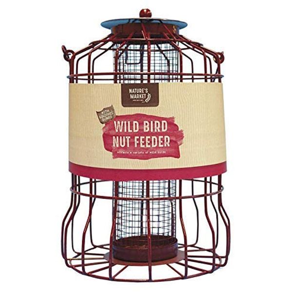 Natures Market BF007 Squirrel Guard Nut Feeder
