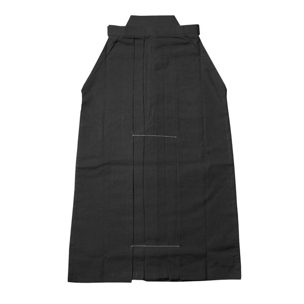 Kendoya Tetoron Kendo Hakama, Black (Inner Fold Sewing)