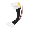 EVGATSAUTO Car Rear Camera Cable, 24Pin Rear View Camera Adapter, Reverse Parking Camera Connection Cable Adapter Line Wiring