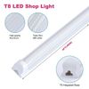 6 Pack 4FT 60W LED Linkable Shop Ceiling Light Super Bright Daylight 6000K