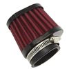 Ager 50mm Oval Power Filter, Black and Red, 4 Pack