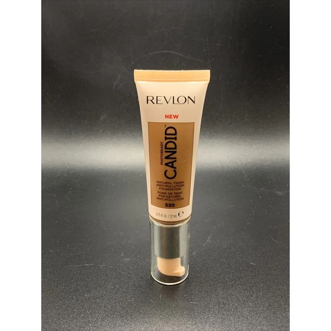 REVLON PHOTOREADY CANDID FOUNDATION 530 Pecan (.75 FL. OZ.)