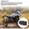 GPS Mobile Phone Motorcycle Navigation Bracket Wireless Charging Support With...