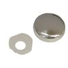 Screw Cover Domed Caps Chrome (10)