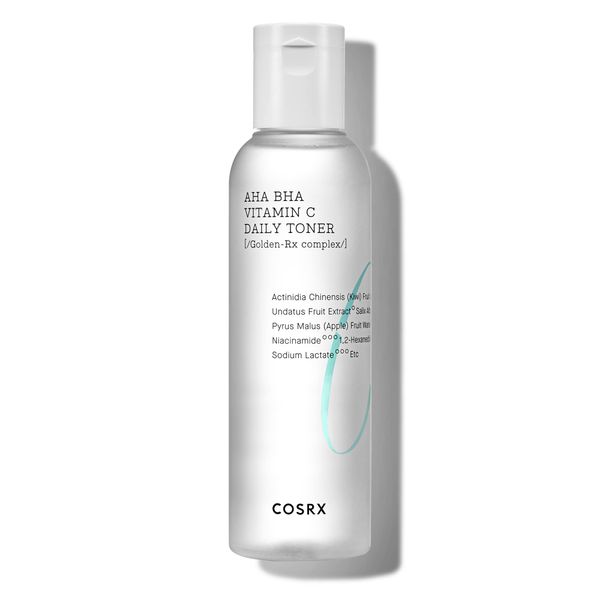 COSRX Refresh AHA/BHA Vitamin C Daily Toner - Gesichtswasser mit AHA/BHA-Säuren und Vitamin C 150ml | Koreanische Hautpflege