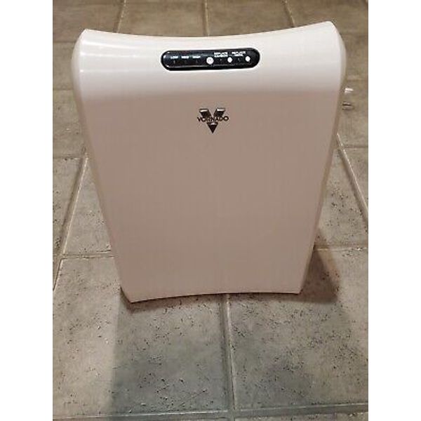 Vornado AC350 3-Speed Air Purifier with True HEPA Filter White Great Condition