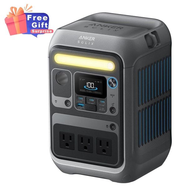 Anker SOLIX C300Portable Power Station 288Wh 300W Solar Generator Outdoor-Refurb