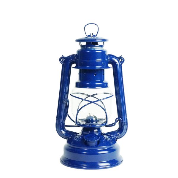 Feuerhand Lantern, 276, Cobalt Blue, Made in Germany, Camping, Outdoor Activities