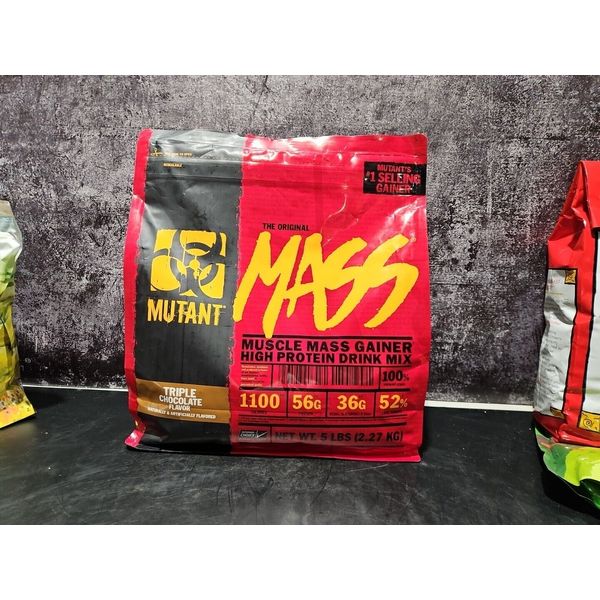 MUTANT WHEY 5 lbs 100% Gourmet Whey Protein Mix Triple Chocolate EXP. 04/2027