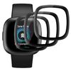 3 Pack for Fitbit Versa 4 / Fitbit Sense 2 Screen Protector, 3D Full Coverage, Ultra Clear Protective Film, Bubble-Free, Touch Sensitive, Anti-Scratch