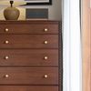 RZDEAL Gold Cabinet Knobs Pulls, Solid Brass Kitchen Pulls Handles for Cabinets Drawer Dresser, Brushed Brass Finish，6 Pack
