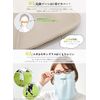 [SPAN] [Hiyokeru Official] Face Cover, B-Type Face Mask, No Breathing, UV Protection, Sun Protection, Cool Feeling, Quick Drying (Sky Blue)