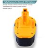 2Pack 18V Battery Replacement for Dewalt 18 Volt Battery DC9096-2 DC9098 DC9099