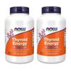 NOW Foods Thyroid Energy, 180 Veg Capsules [ 2 Pack ]