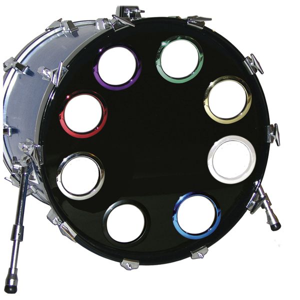 Ahead AOR6 6 inch O Bass Drum-Red