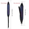Big Teeth Golf Bag Shoulder Strap Single Padded Adjustable Universal Replacement with 2 Stainless Metal Hooks Blue&Black