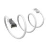 5Ft Cat.8 S/FTP Ethernet Network Cable 2GHz 40G (White)