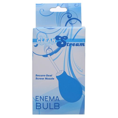 Cleanstream Enema Bulb, Black/Red/Blue/Green 1 Count