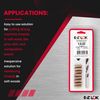 E-Z Hex Thread Repair Kit for Soft Wood Flanged Threaded Inserts 1/4-20 x 25mm, Drill, Installation Tool