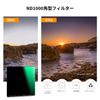 K&F Concept 11pcs ND1000 Filter Set Square Filter 100*100*2mm Optical Glass Holder Adapter Ring Filter Case