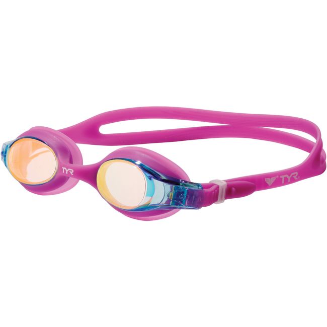 TYR Swimple Youth Metallized Goggle (Berry Fizz)