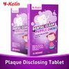 Y-Kelin 36 Tablets Dental Plaque Indicator Dental Plaque Disclosing Tablets for Kids or Adults,Develop Good Brushing Habits