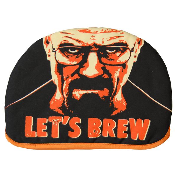 Breaking Bad merchandise Let's Brew Tea cosy - retro cool funky kitchen gift. Teapot warmer