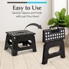 - Folding Step Stool Is Sturdy Enough to Support Adults and Safe Enough for Kids