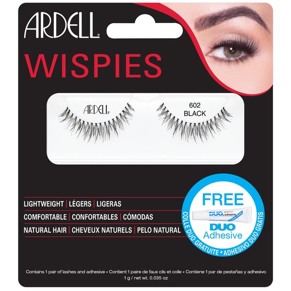 Ardell Lashes Wispies Clusters 602 with Free DUO Glue
