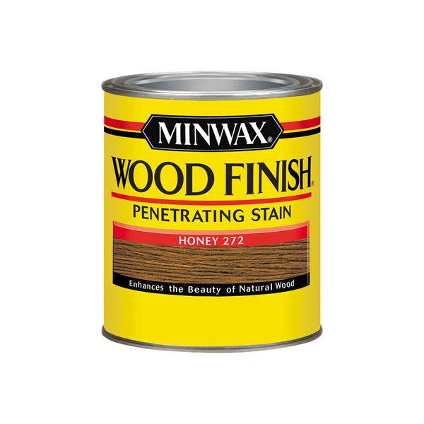 Minwax 700494444 Oil Based 500 sq. ft. Coverage Penetrating Wood Stain 1 qt.