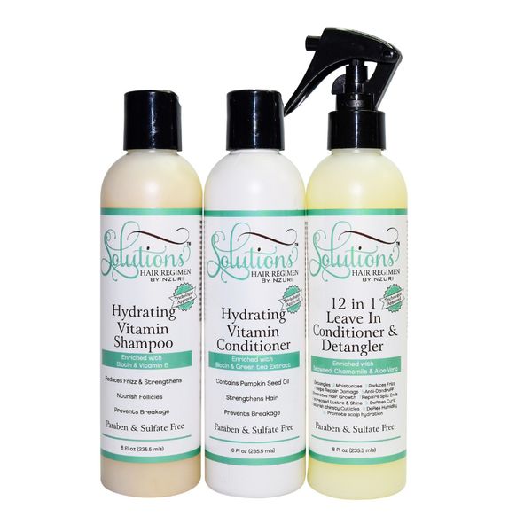 Nzuri Solutions Hydration & Growth Duo