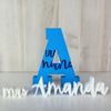 Personalized Teacher Gift, Custom 3D Printed Name Plate for Desk, Unique Decor