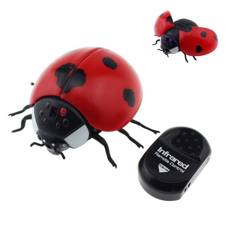 Tipmant Kids RC Ladybird Animal Toy Remote Control Car Vehicle Electric ...