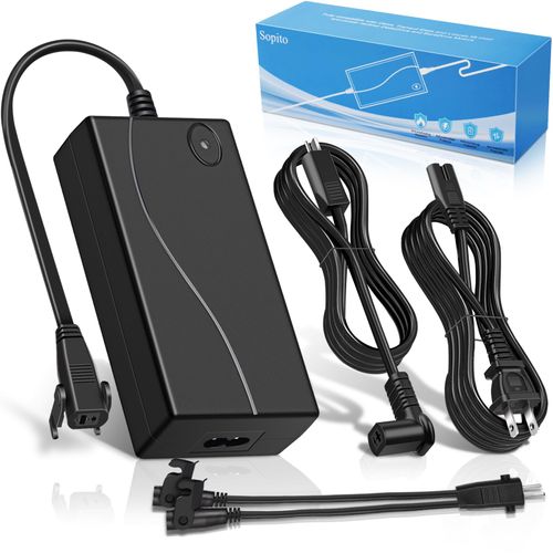 Power Recliner Power Supply, Sopito Universal 29V 2A Dual Motor Cable Kit 100-240V - with Y Splitter Extension Cord, 2-Pin Adapter Transformer for Lift Chairs, Electric Sofa