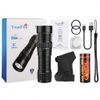 Trustfire DF006 bright LED Diving Flashlight Underwater 100m Photography light 