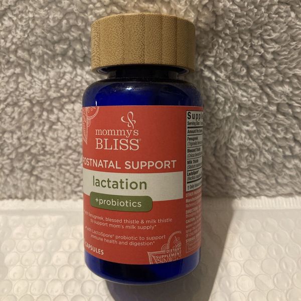 Mommy's Bliss Postnatal Lactation Support Supplement with Probiotics: Support