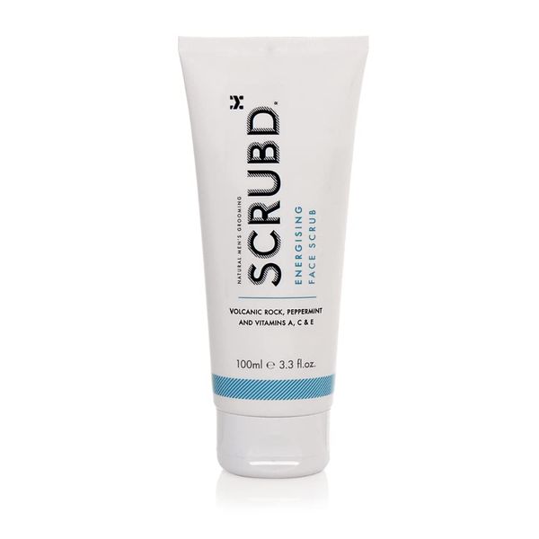 SCRUBD - Energising Face Scrub - Exfoliating Face Scrub for Men - Improves Skin Texture - Mens Face Exfoliator - 100ml