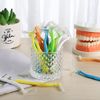 20 Pieces Interdental Brushes Braces Toothbrush Betweens Angle Alternative Brushes Flossing Head Oral Dental Tooth Brush Interdental Cleaners for Tooth Cleaning (Mixed Sizes, Mixed Colors)