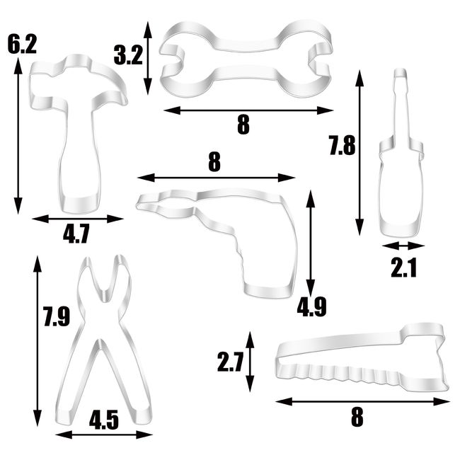 Cookie Cutter - Hammer, 4.5